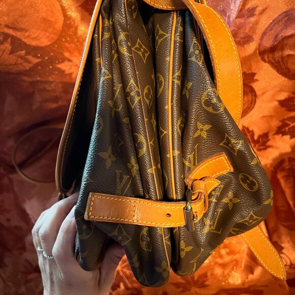 💼 Louis Vuitton Saumur 35 – Authentic Vintage 1995 - Picture 7 of 16